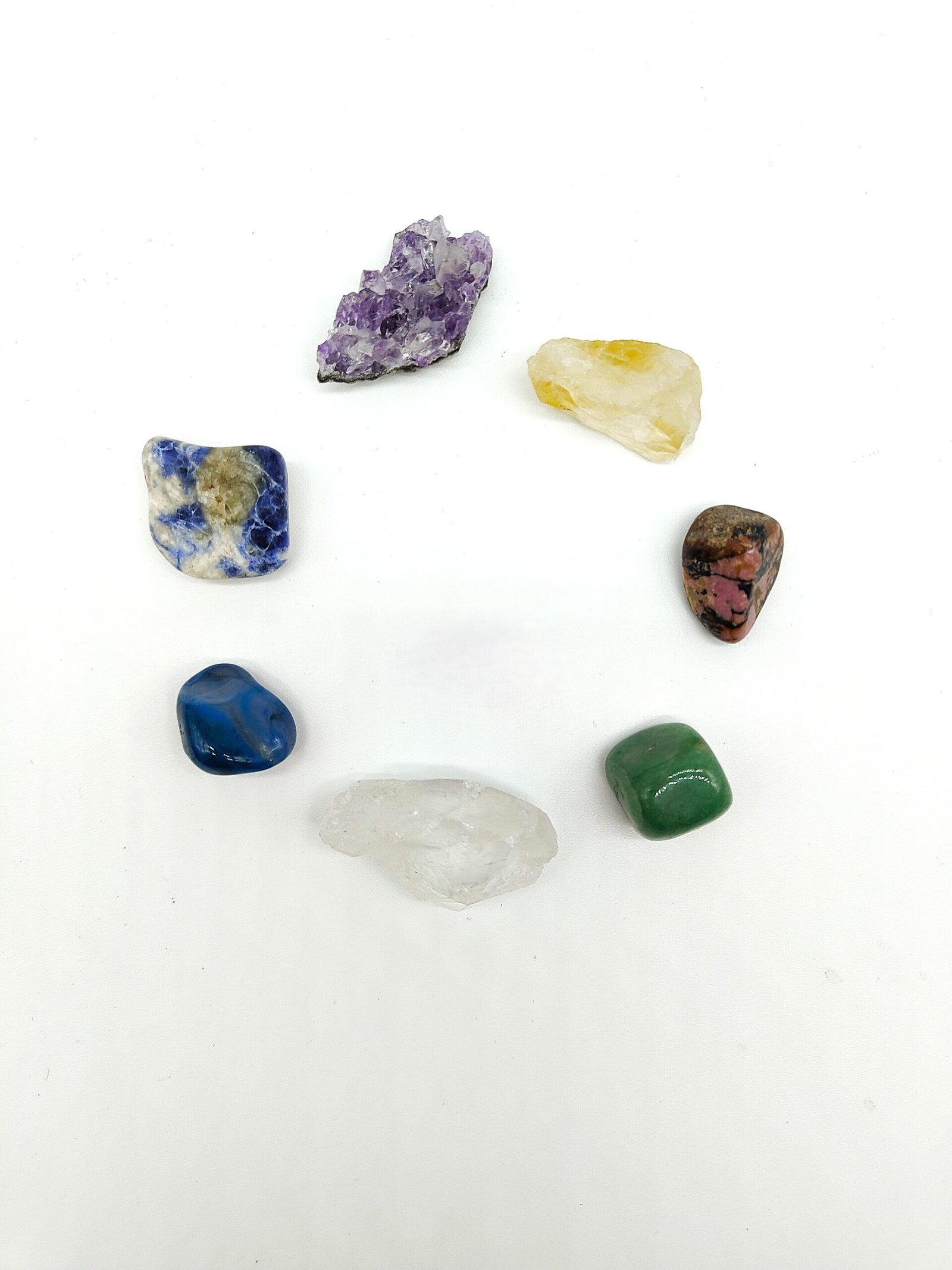 Kit de 7 Cuarzos y piedras naturales Acuario - Imagen 5