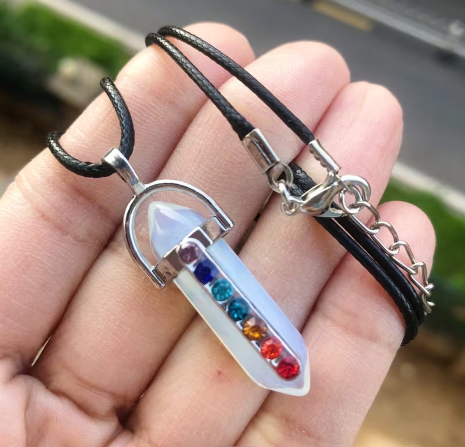Collar Opalita 7 Chakras