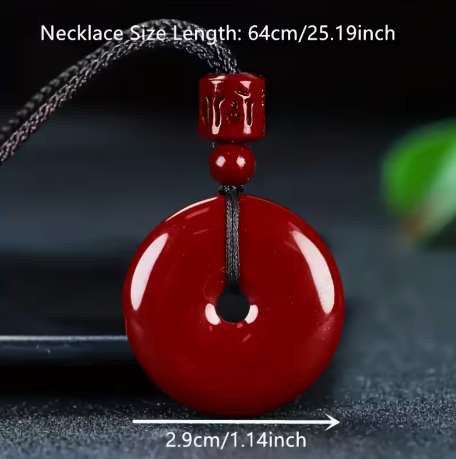 Collar Amuleto cinabrio - Imagen 5