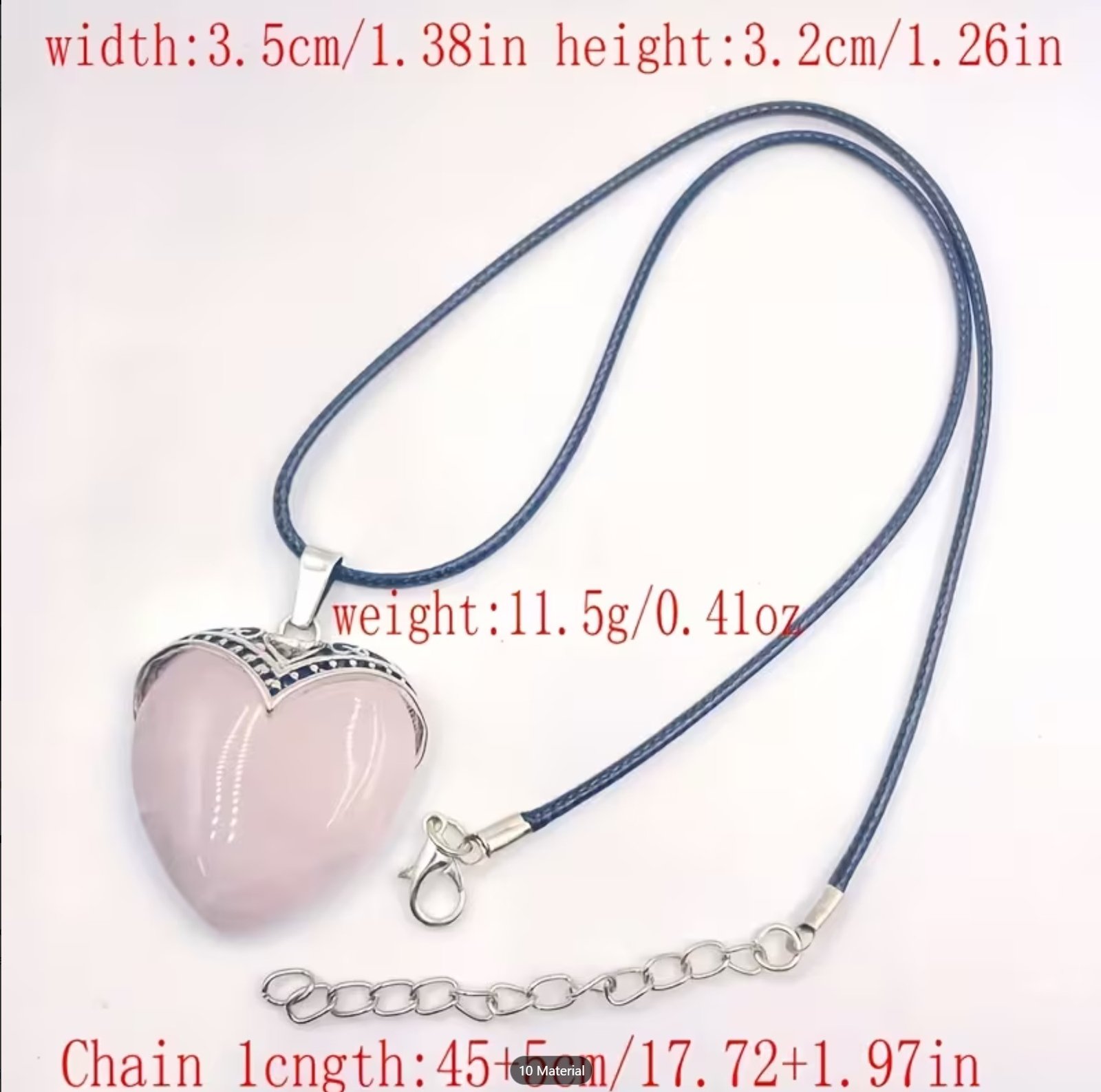 Set Emperatriz 3 collares de Cuarzo Rosa - Imagen 3