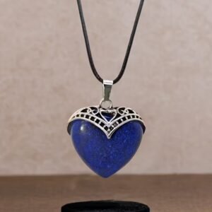 Collar corazón Emperatriz Lapislázuli