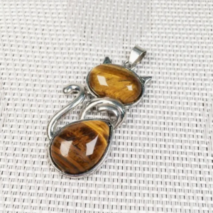 Collar Gato Ojo de Tigre