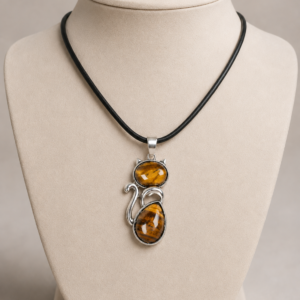 Collar Gato Ojo de Tigre
