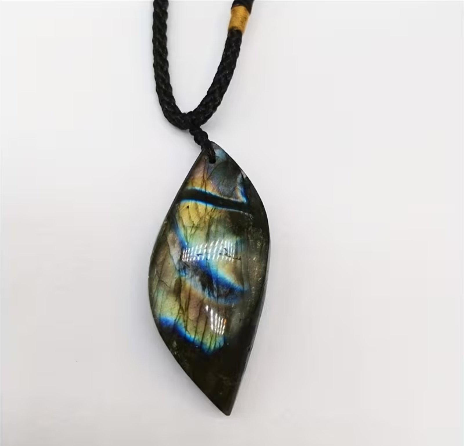 Collar piedra labradorita natural - Imagen 2