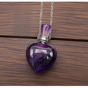 Collar perfumero Amatista natural