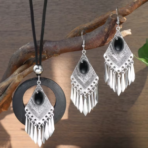 Conjunto bohemio triángulos transformación