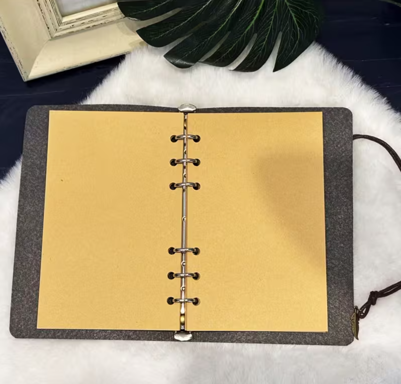 Cuaderno artesanal destellos de luna - Imagen 3