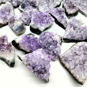 Amatista puntas en bruto