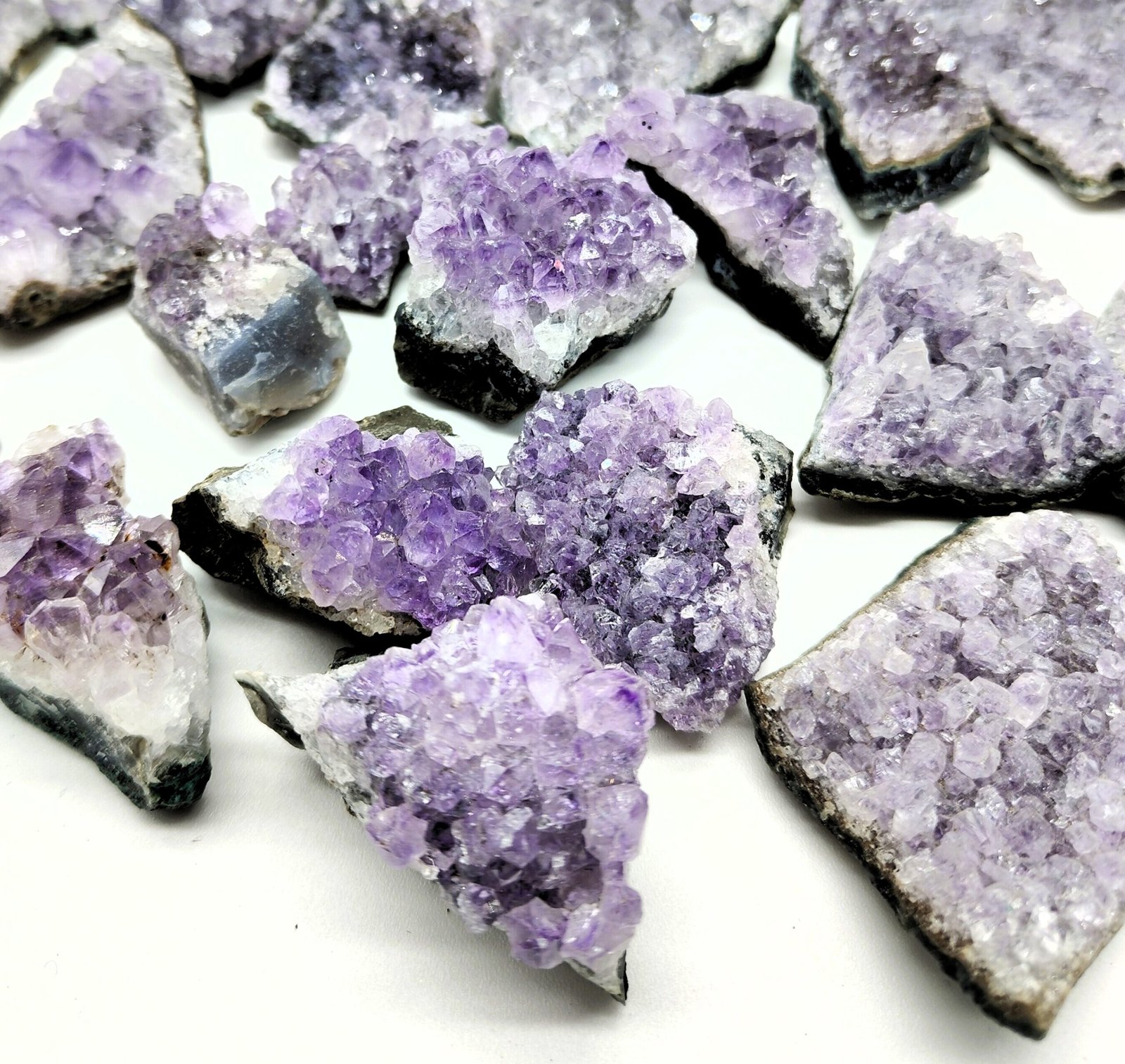 Amatista puntas en bruto