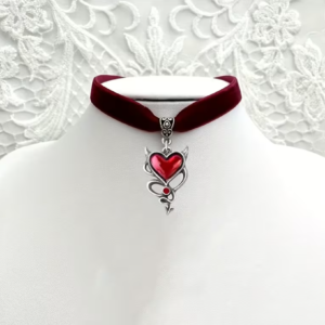 Gargantilla corazón red