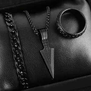 Juego de 3 piezas minimalismo dark