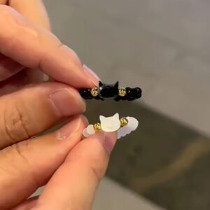 Juego de 2 anillos elásticos Gatitos