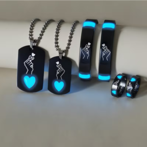 Juego de joyería pareja Corazón love