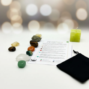 Kit de 7 Cuarzos y piedras naturales Abundancia