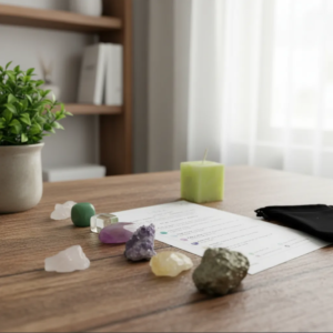 Kit de 7 Cuarzos y piedras naturales Libra