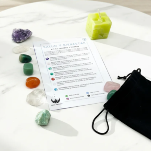 Kit de 7 Cuarzos y piedras naturales Salud y Bienestar