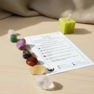 Kit de 7 Cuarzos y piedras naturales Tauro