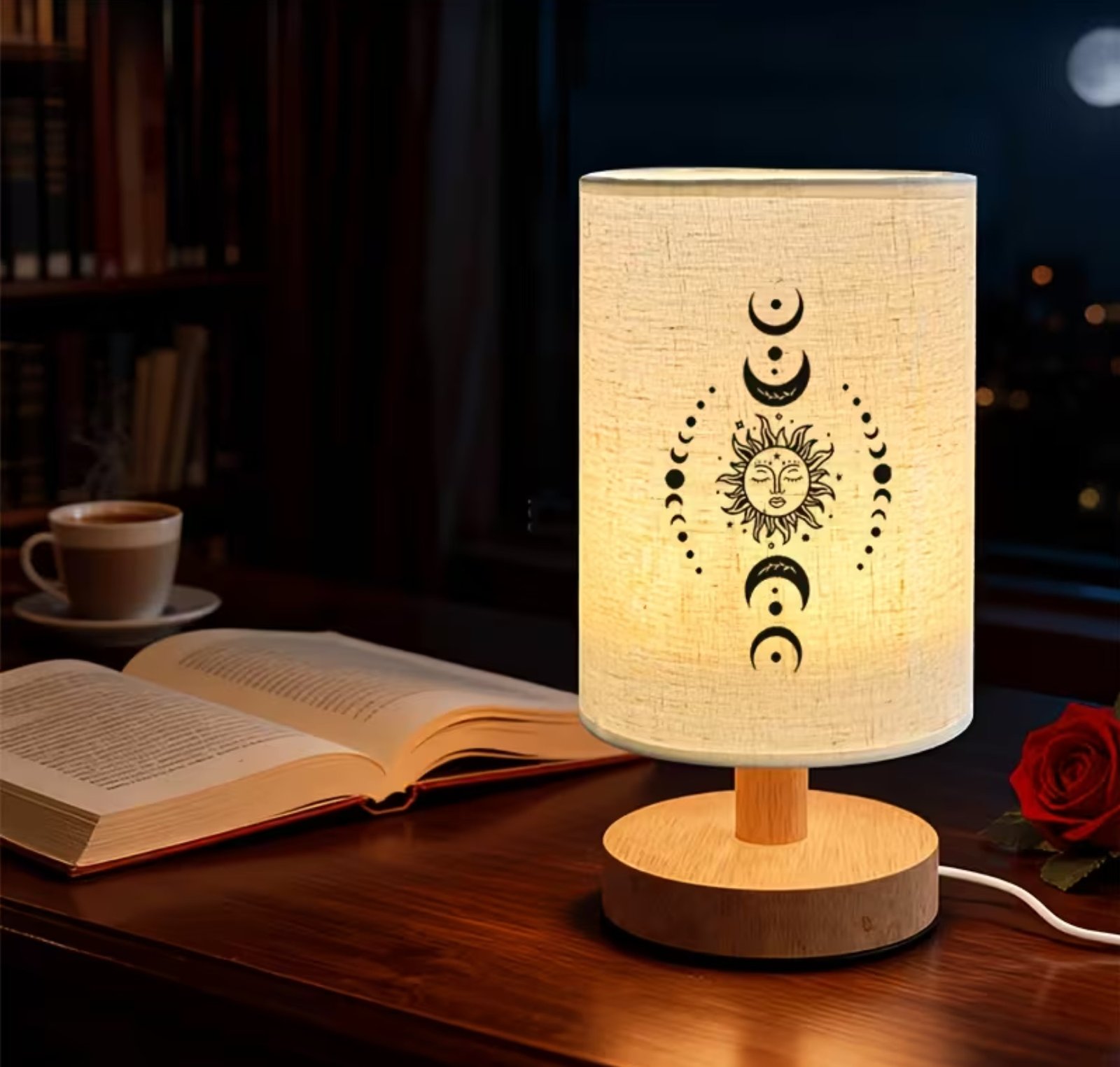 Lámpara Sol en fases de Luna - Imagen 3