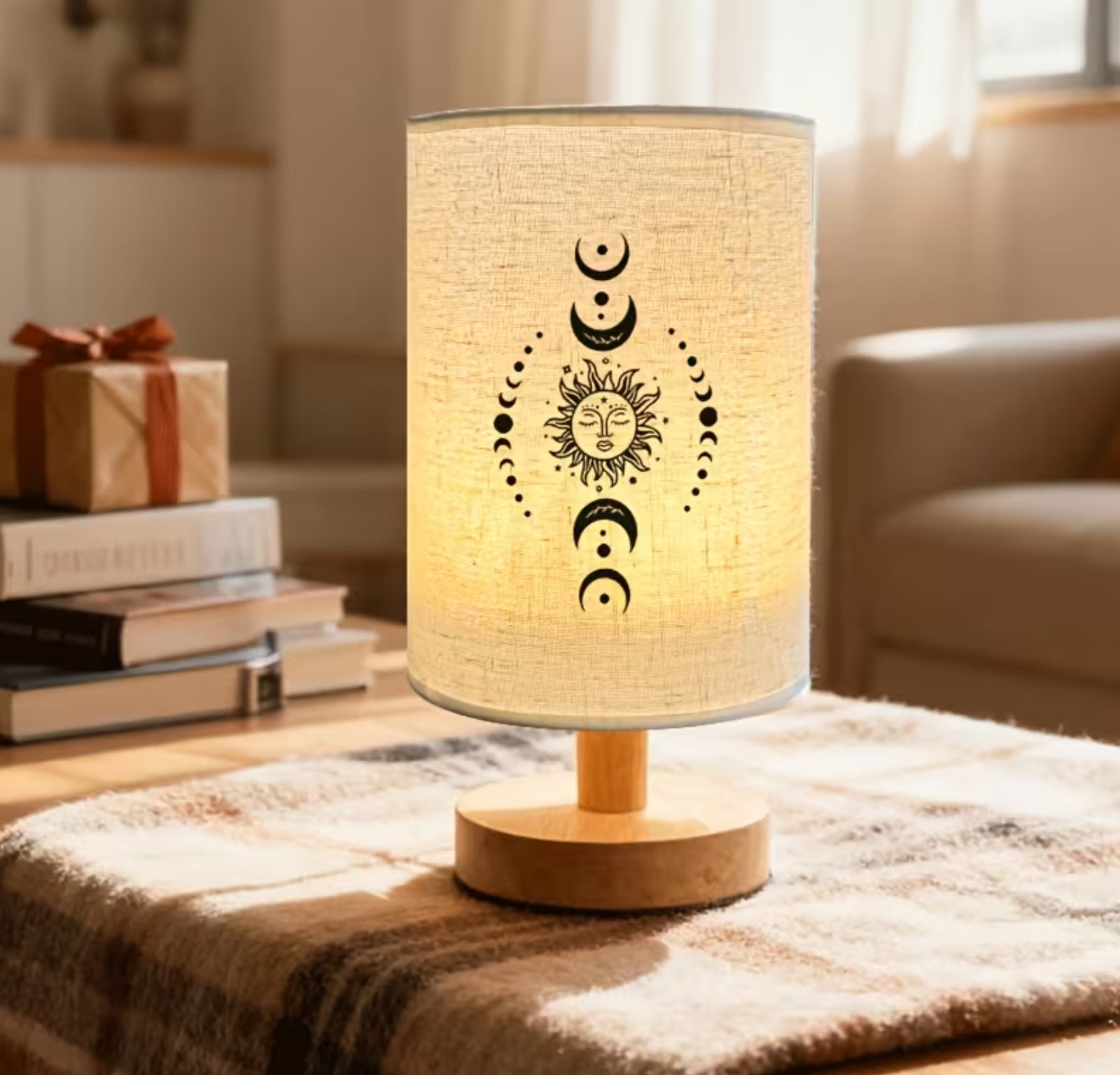 Lámpara Sol en fases de Luna - Imagen 2