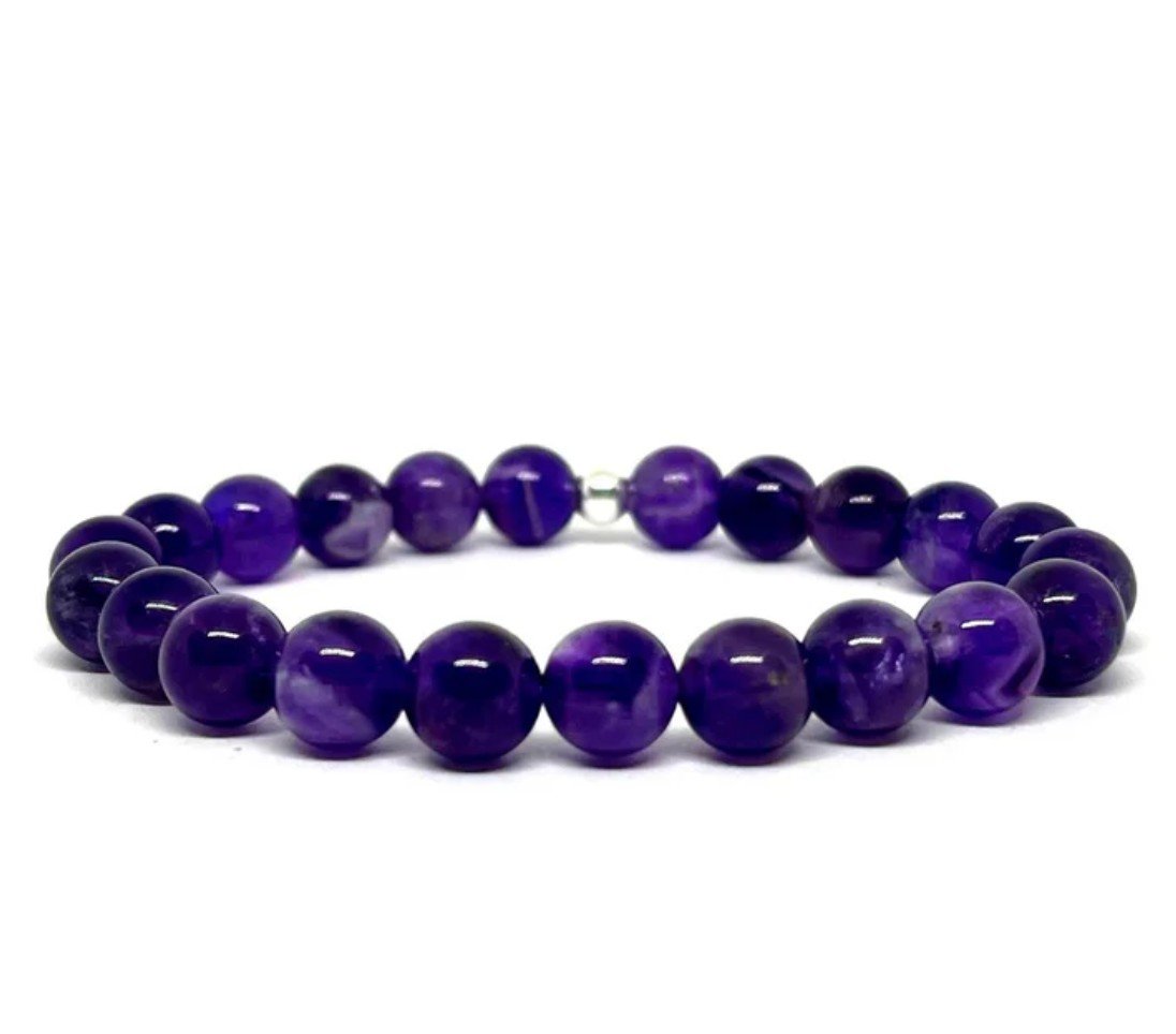 Pulsera cuentas de Amatista - Imagen 2