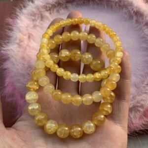 Set de 3 pulseras Citrino natural