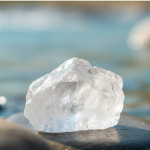 Cuarzo blanco con puntas