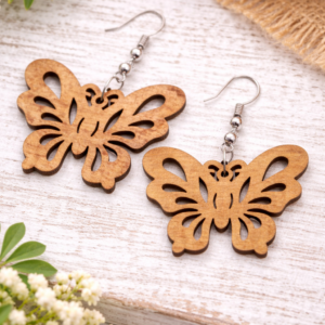 Aretes de mariposa