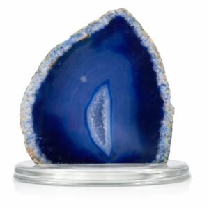 Geoda agata azul brillosa 1