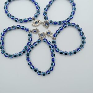 Set de pulseras ojo turco