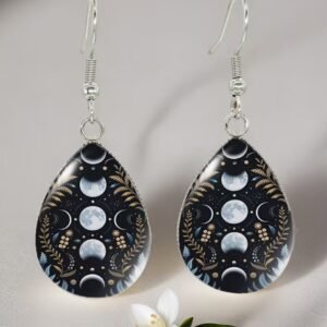 Aretes de luna creciente