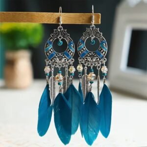 Pendientes equilibrio azul