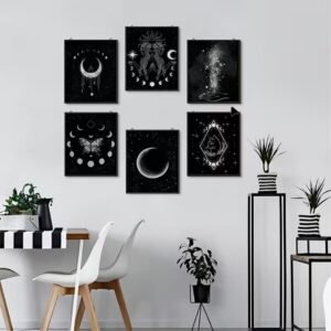 Set decorativo noche mágica (6 pzs)