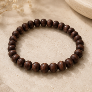 Pulsera de cuentas de madera