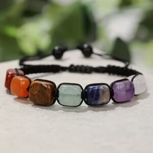 Pulsera 7 chakras piedras naturales
