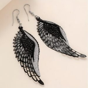 Pendientes alas destellos darks