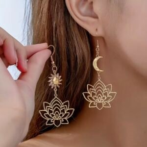 Aretes flor de floto